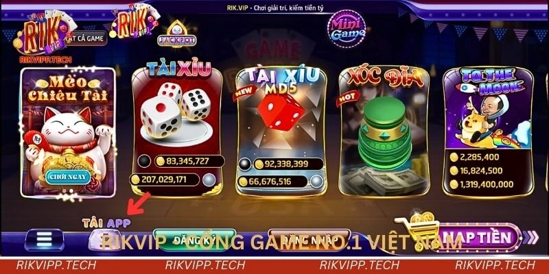 Thành viên chọn vào mục tải app để lấy mã QR Thành viên chọn vào mục tải app để lấy mã QR
