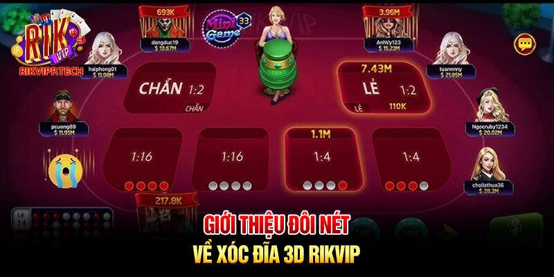 Giới thiệu đôi nét về xóc đĩa 3D Rikvip Giới thiệu đôi nét về xóc đĩa 3D Rikvip